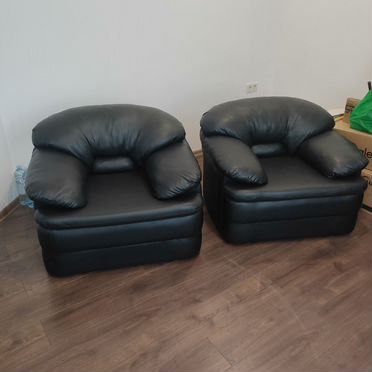 Кожаное кресло IKEA