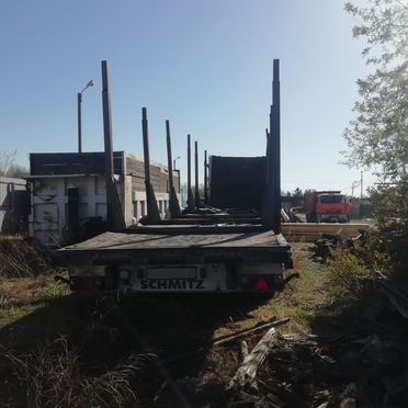 Полуприцеп лесовоз (сортиментовоз) Schmitz Cargobull S01, 2005